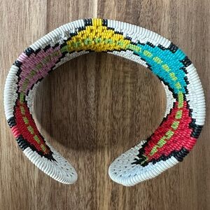 Colorful Woven Cuff Bracelet